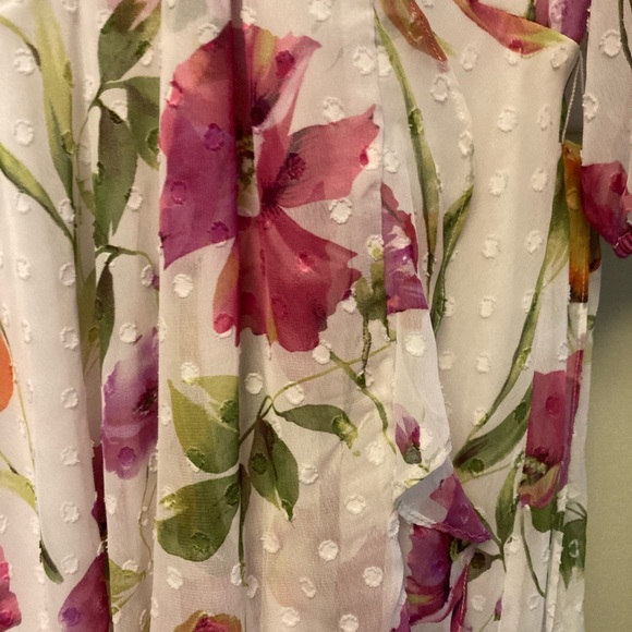 Women’s Maison Tara floral dress size 14 - Picture 2 of 16